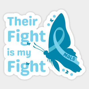 Their Fight is my Fight (Butterfly) Sticker